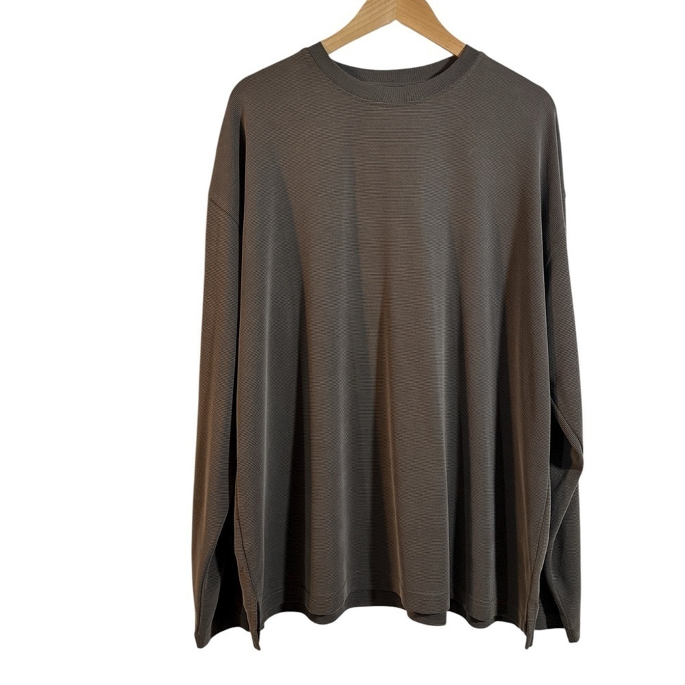 Classic Men's Long Sleeve Shirt in Brown - Picture 1 of 5
